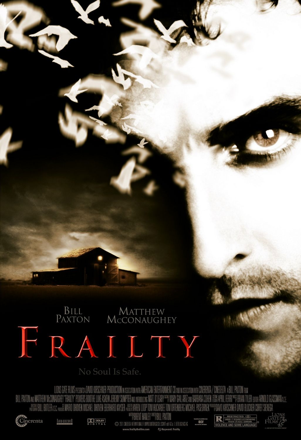 Extra Large Movie Poster Image for Frailty (#1 of 2)