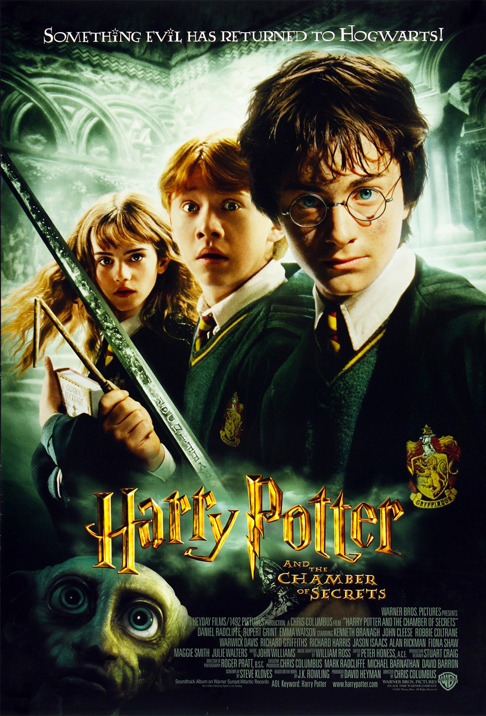 Extra Large Movie Poster Image for Harry Potter and the Chamber of Secrets (#2 of 14)
