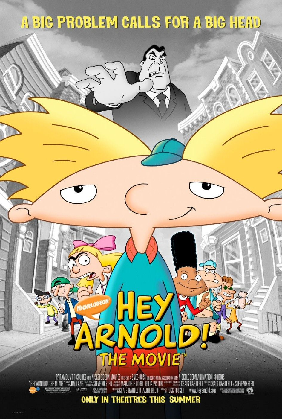Extra Large Movie Poster Image for Hey Arnold! The Movie 