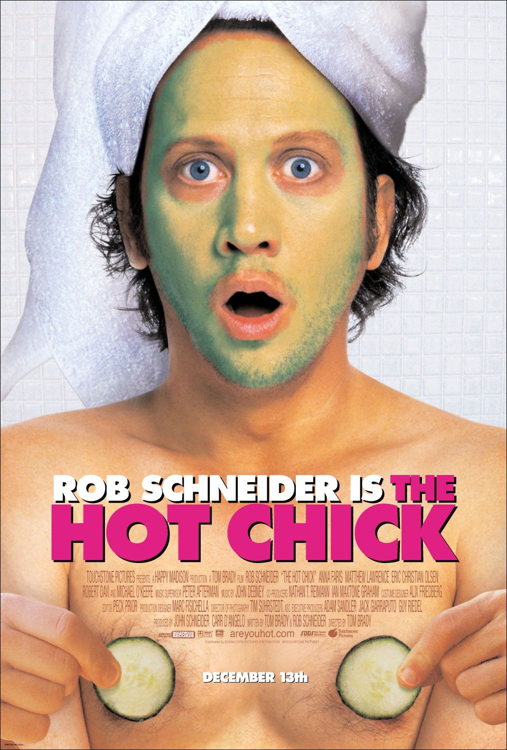 Extra Large Movie Poster Image for The Hot Chick (#1 of 2)