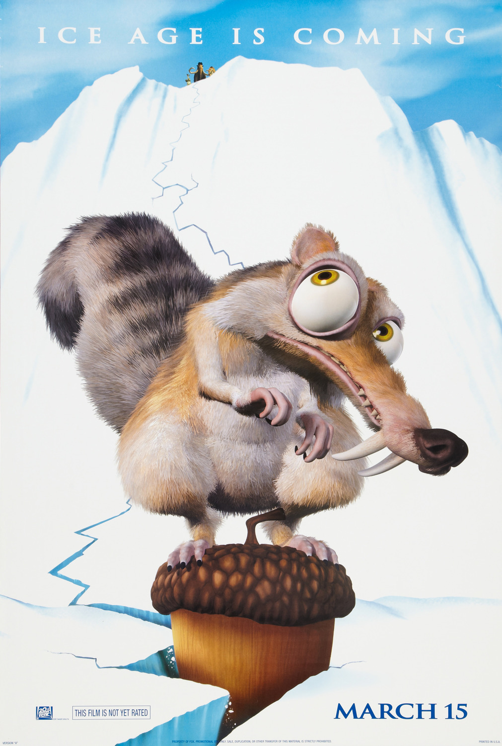 Extra Large Movie Poster Image for Ice Age (#1 of 4)