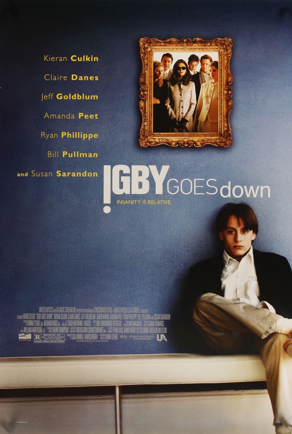 Extra Large Movie Poster Image for Igby Goes Down (#1 of 4)