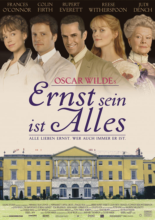 The Importance of Being Earnest Movie Poster