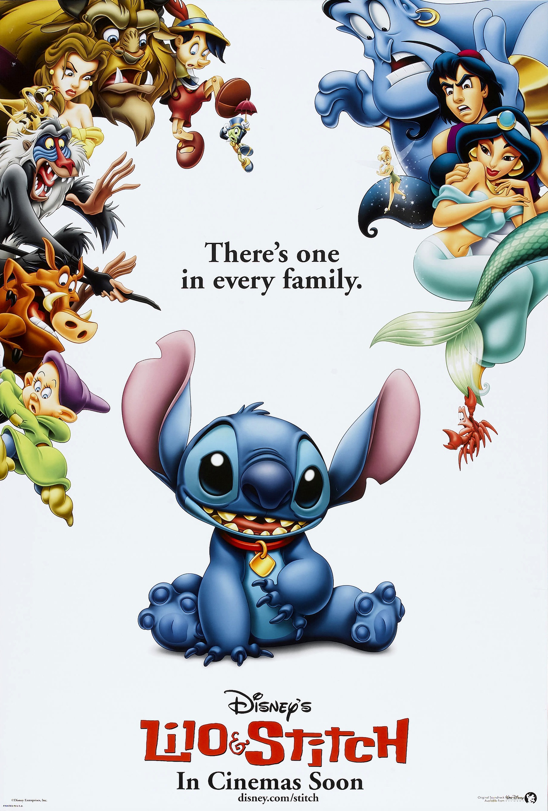 Mega Sized Movie Poster Image for Lilo & Stitch (#3 of 4)