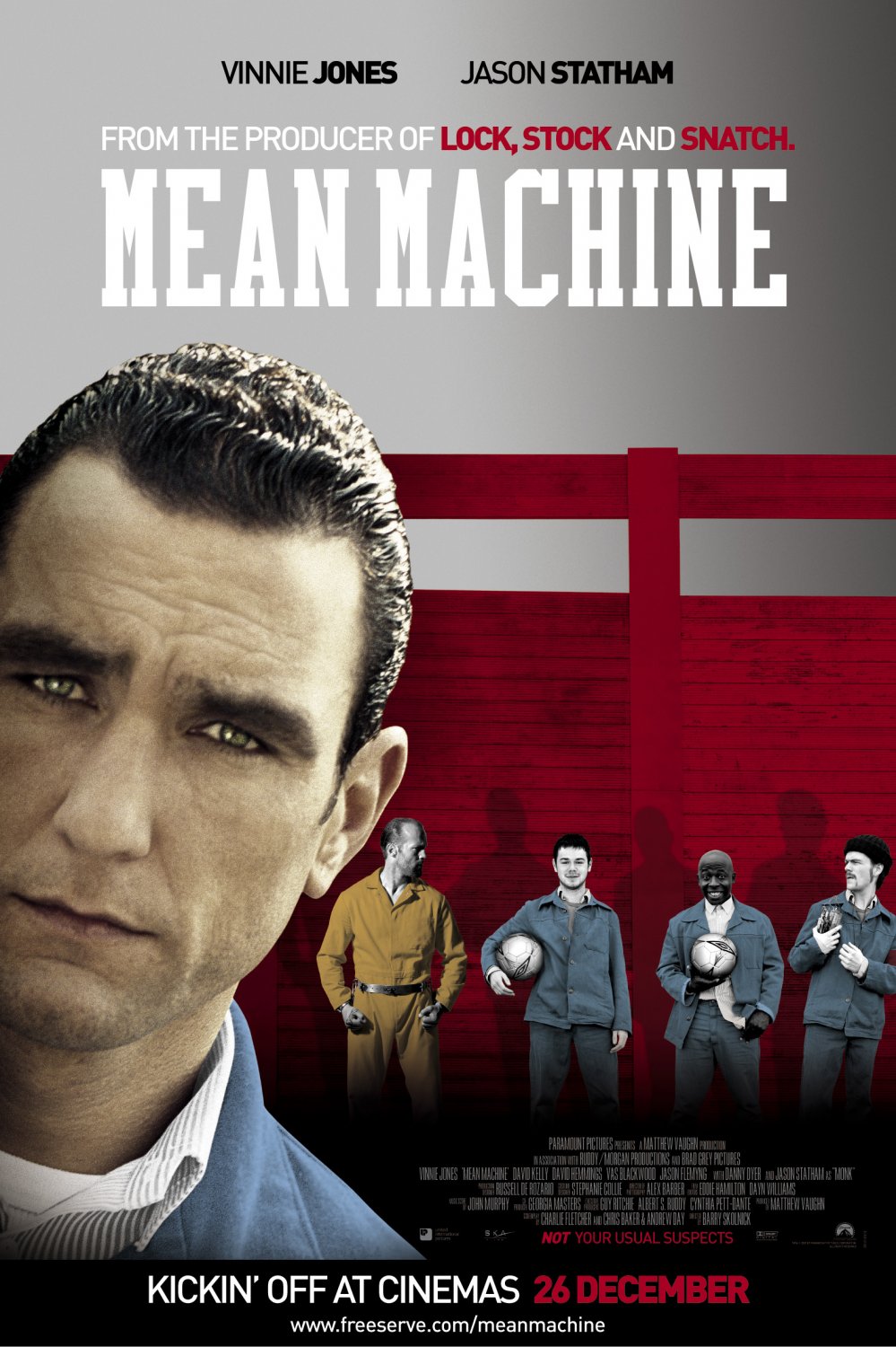 Extra Large Movie Poster Image for Mean Machine (#1 of 2)