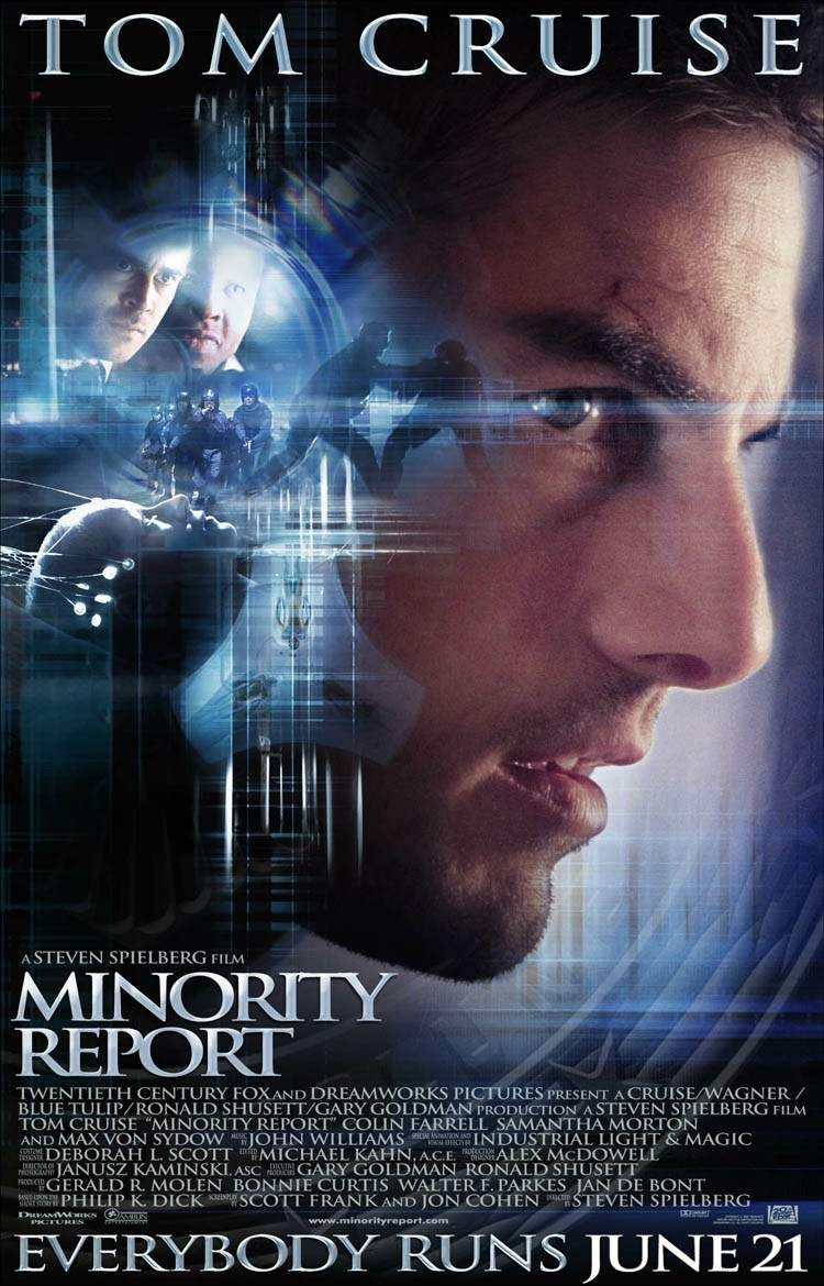 Extra Large Movie Poster Image for Minority Report (#4 of 5)