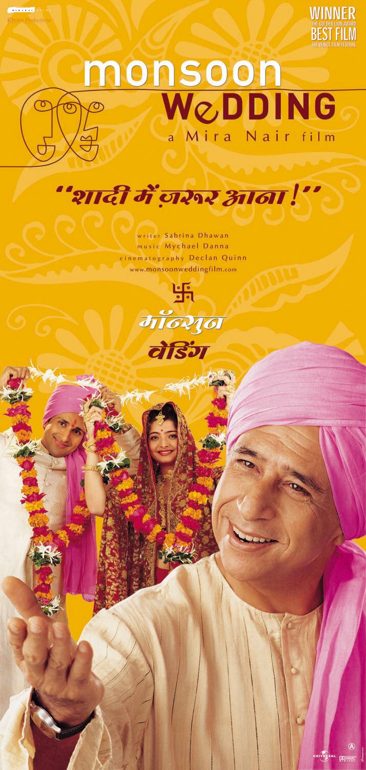Extra Large Movie Poster Image for Monsoon Wedding (#7 of 8)