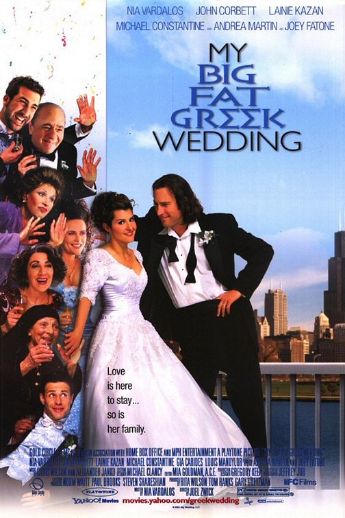 My Big Fat Greek Wedding Movie Poster 6