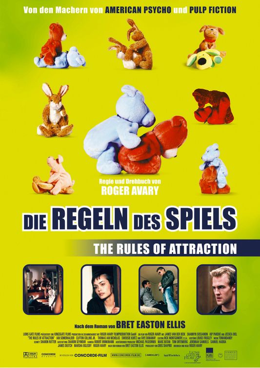 The Rules of Attraction Movie Poster