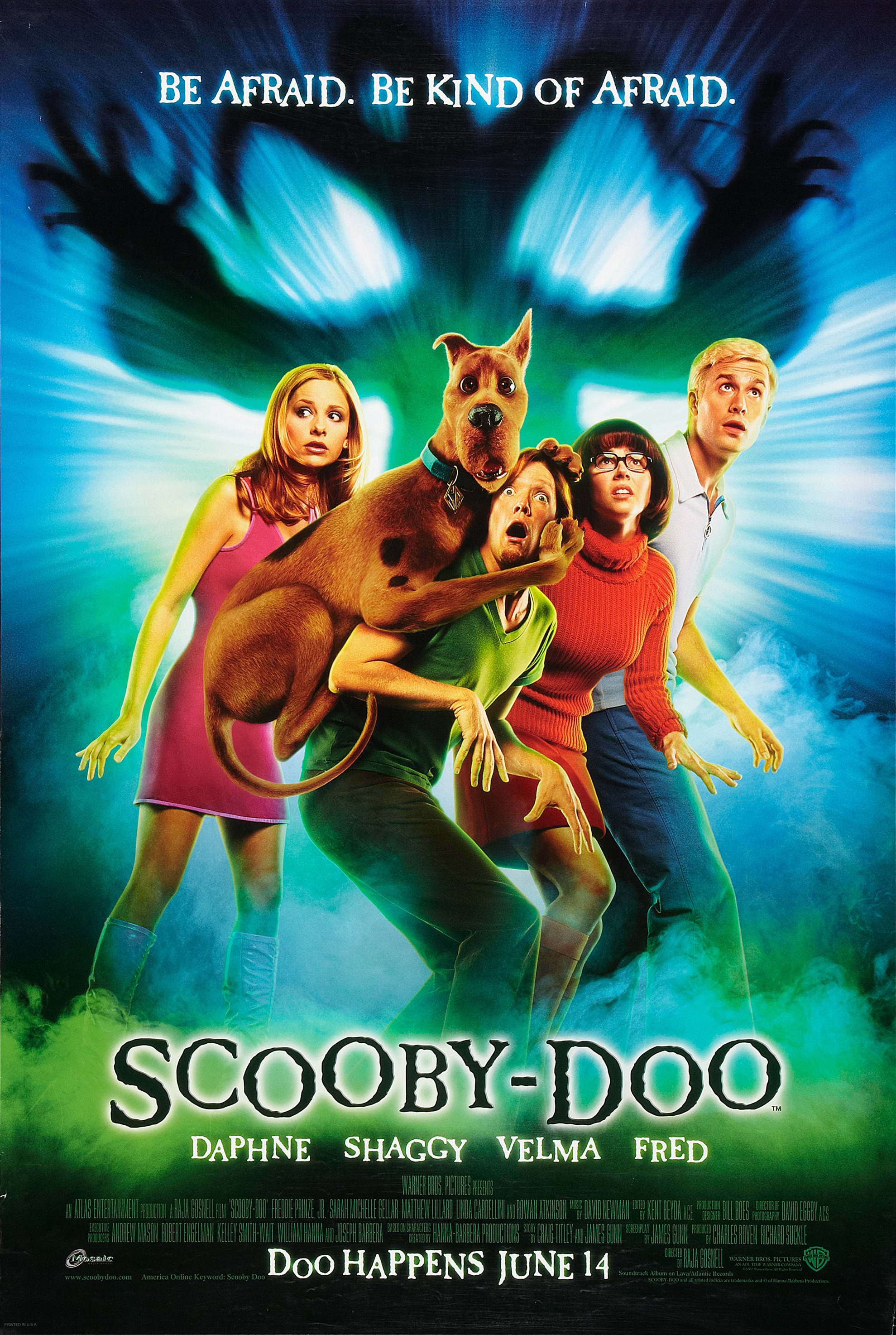 Mega Sized Movie Poster Image for Scooby-Doo (#3 of 5)