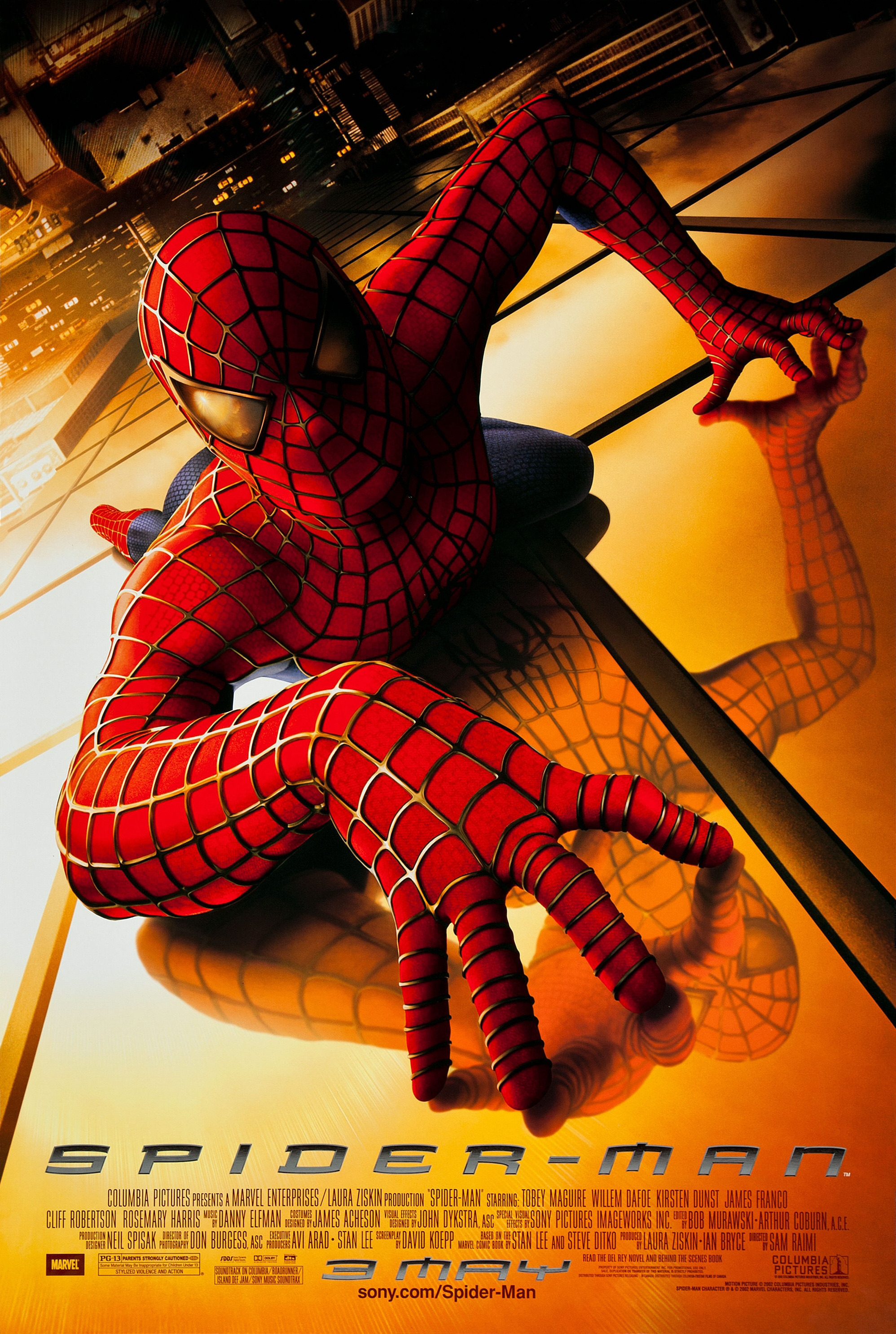 Mega Sized Movie Poster Image for Spider-man (#2 of 5)