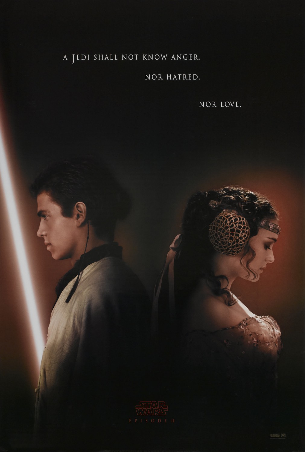 Extra Large Movie Poster Image for Star Wars Episode 2: Attack of the Clones (#1 of 3)