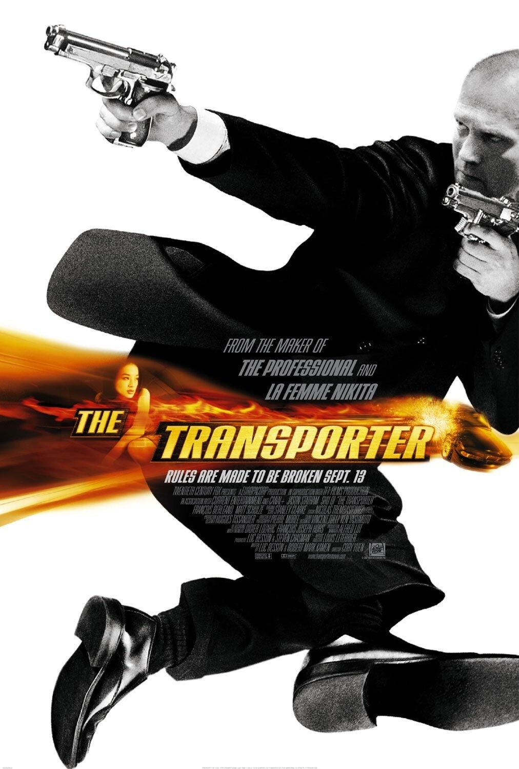 Extra Large Movie Poster Image for The Transporter 