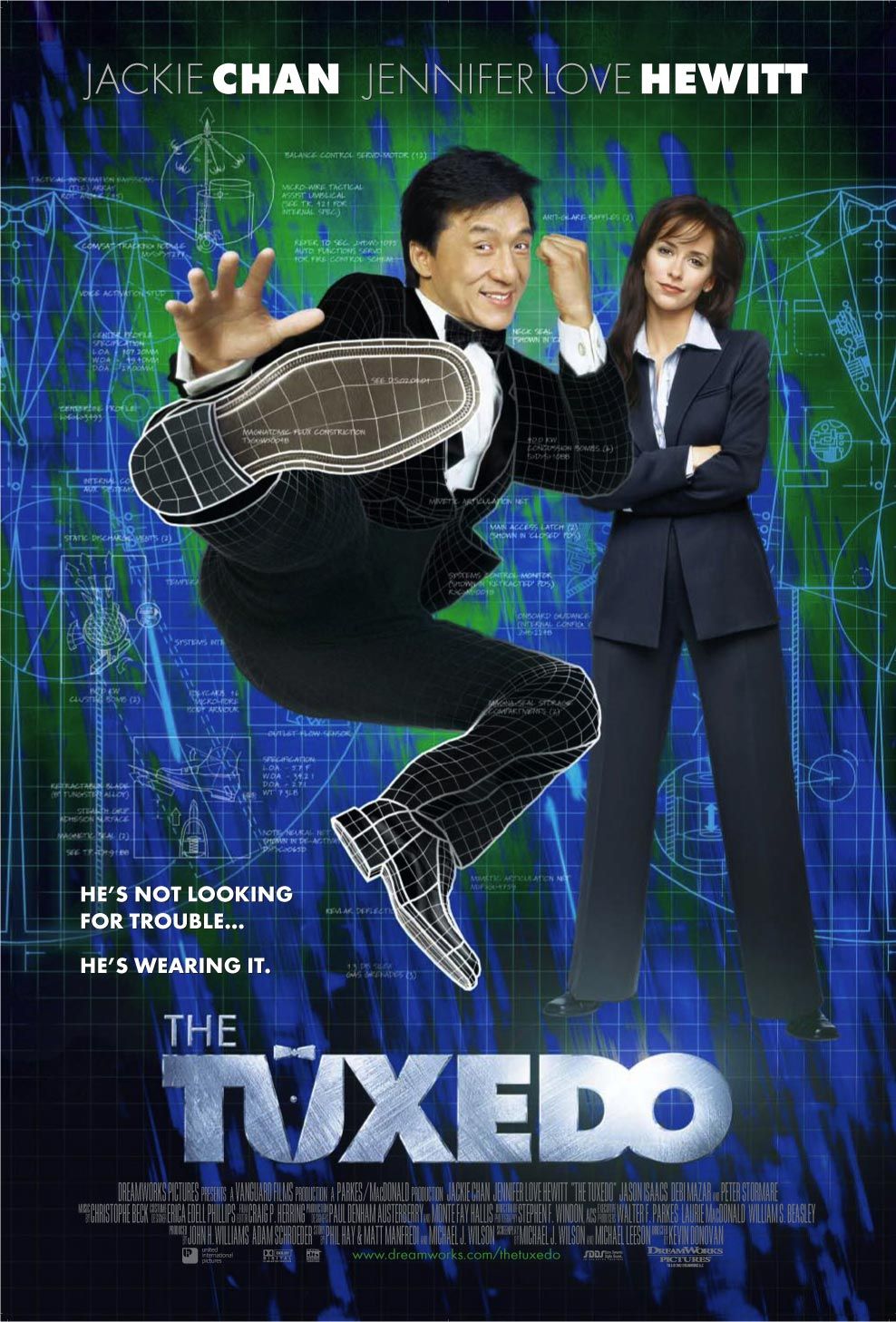 Extra Large Movie Poster Image for The Tuxedo (#3 of 3)