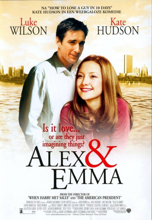 Alex & Emma Movie Poster