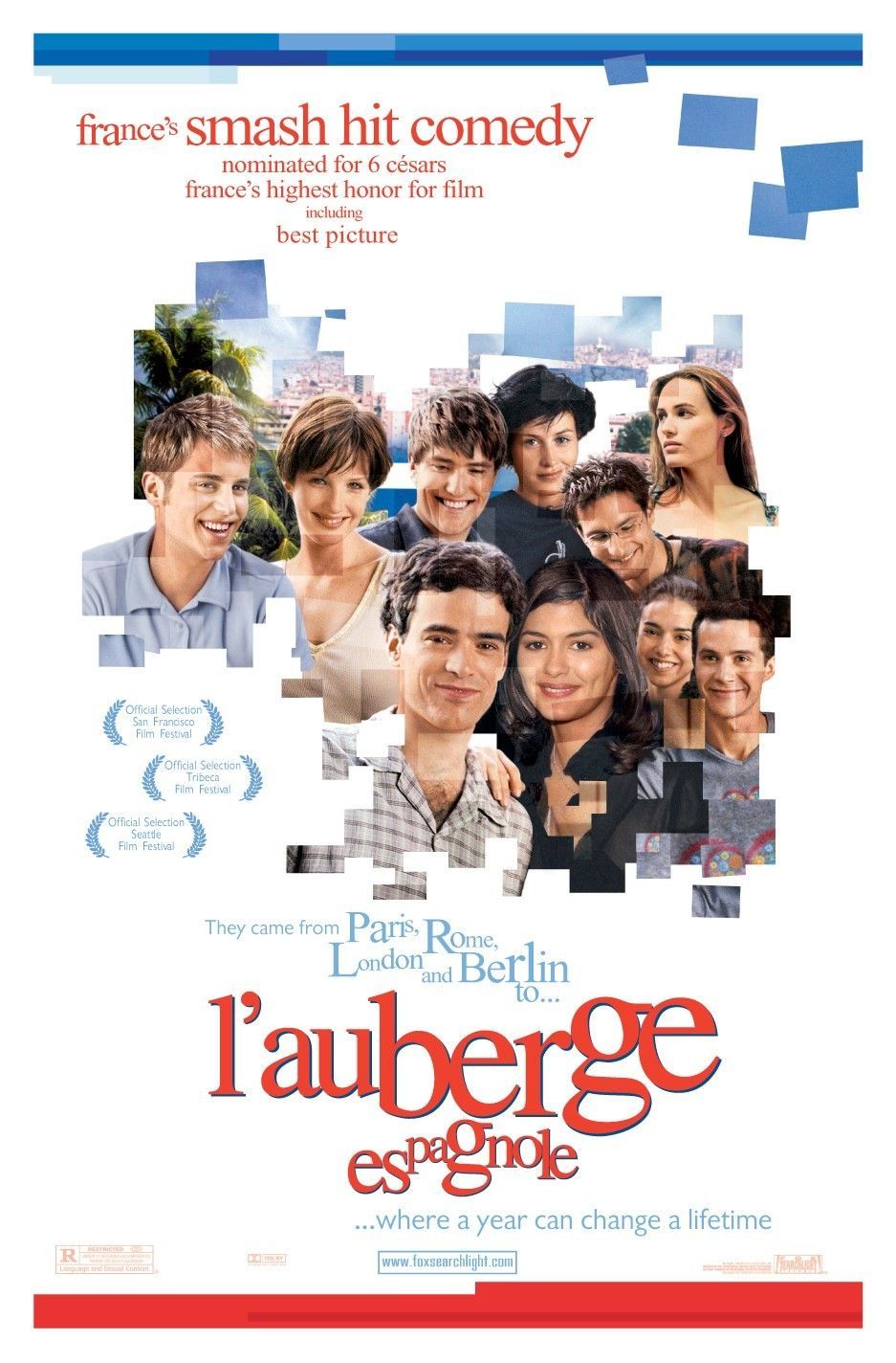 Extra Large Movie Poster Image for L'auberge Espagnole (#1 of 3)