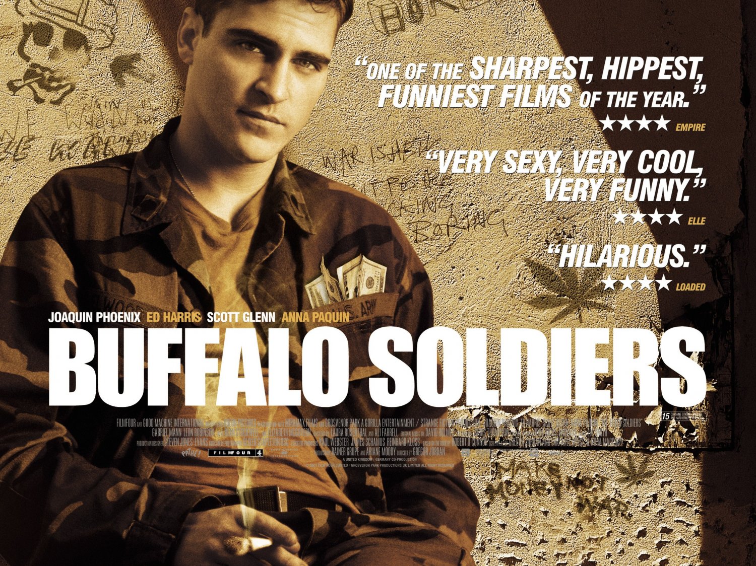 gå på indkøb kopi TVsæt Buffalo Soldiers Movie Poster (#2 of 3) - IMP Awards