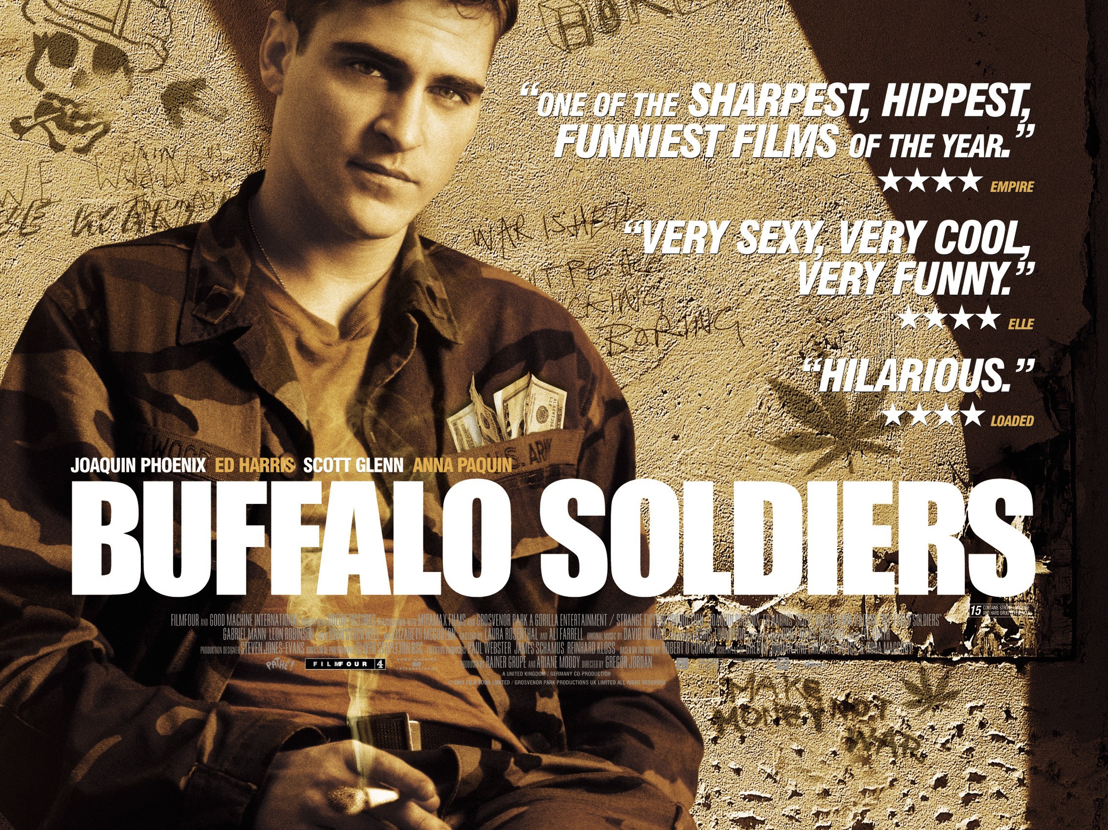 Mega Sized Movie Poster Image for Buffalo Soldiers (#2 of 3)