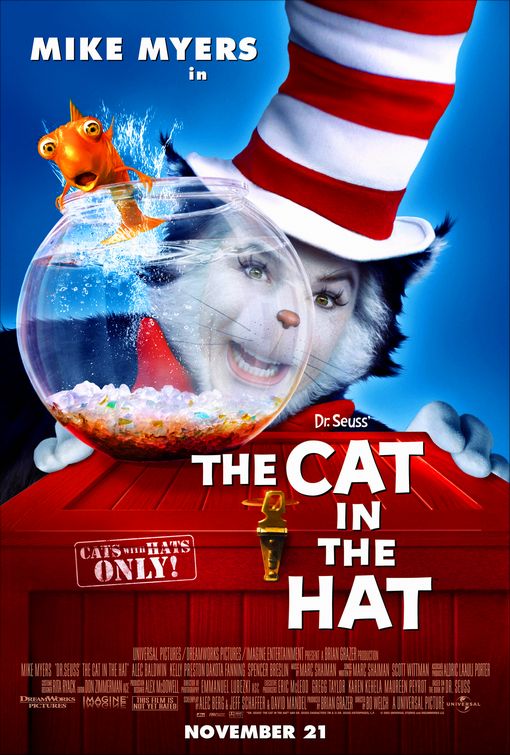 the cat in the hat movie poster 3 internet movie poster awards the cat 510x755