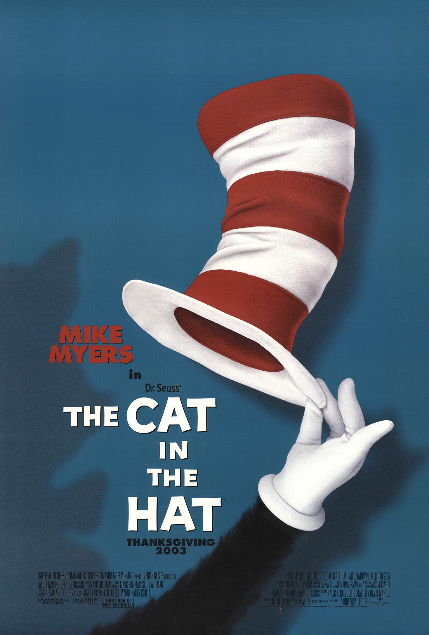 Mega Sized Movie Poster Image for The Cat in the Hat (#1 of 7)