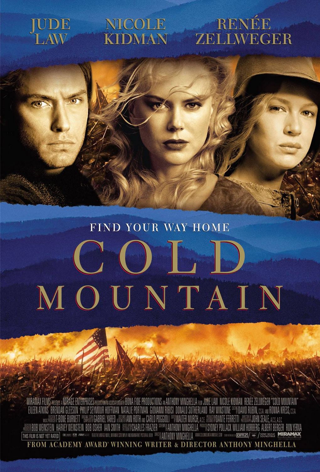 Extra Large Movie Poster Image for Cold Mountain (#1 of 7)