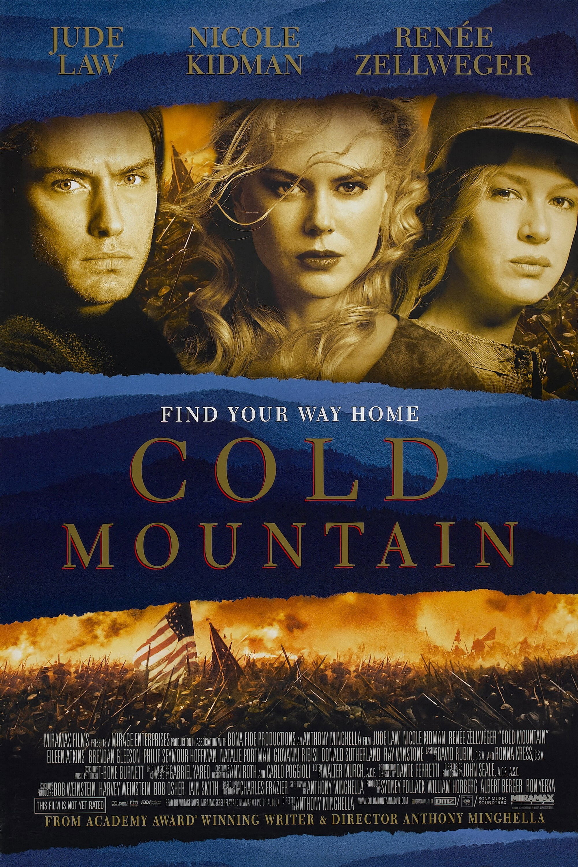 Mega Sized Movie Poster Image for Cold Mountain (#1 of 7)