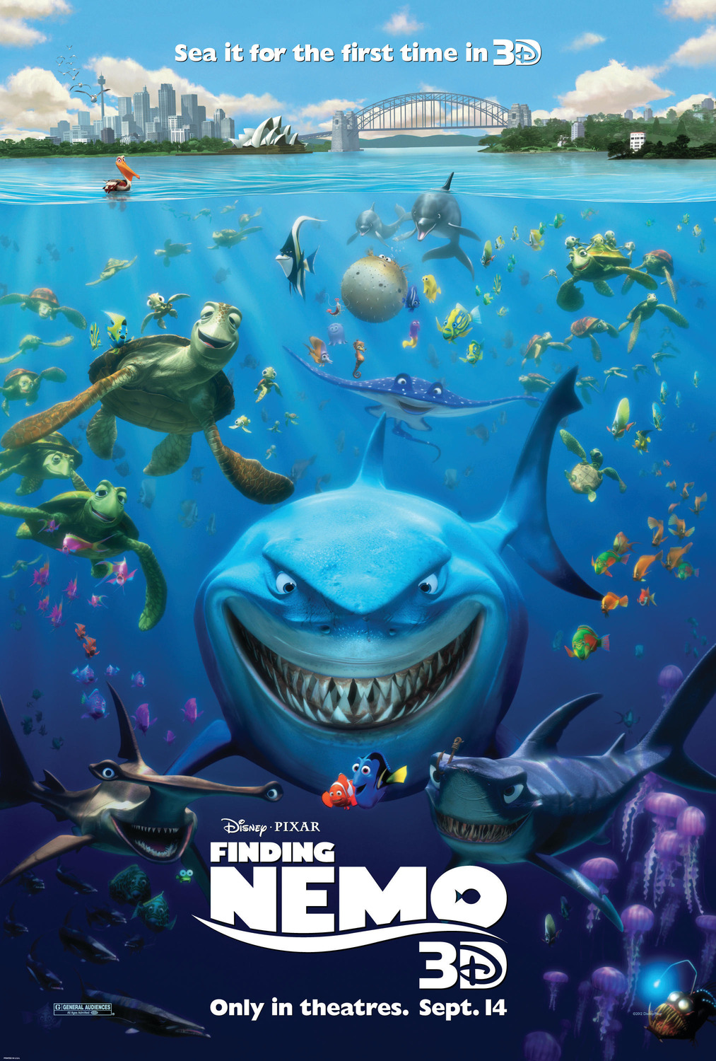 Extra Large Movie Poster Image for Finding Nemo (#8 of 9)