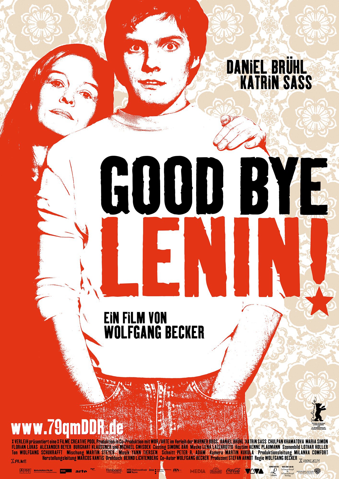 Mega Sized Movie Poster Image for Good Bye Lenin! (#1 of 2)