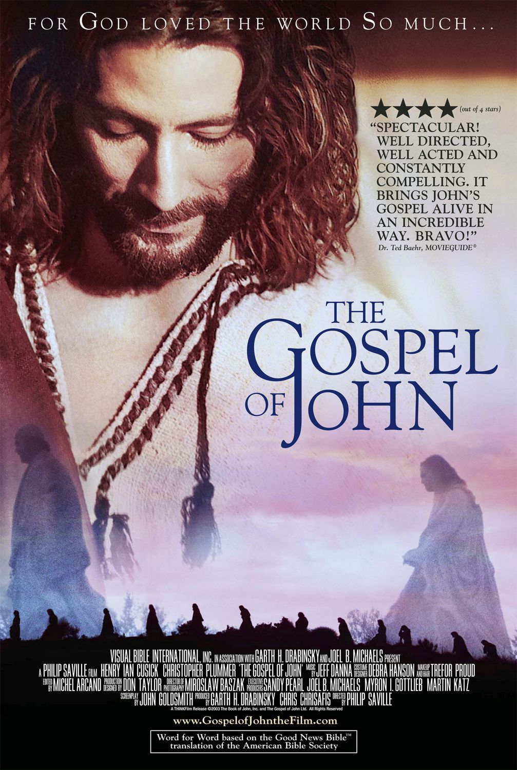 Extra Large Movie Poster Image for The Gospel of John 