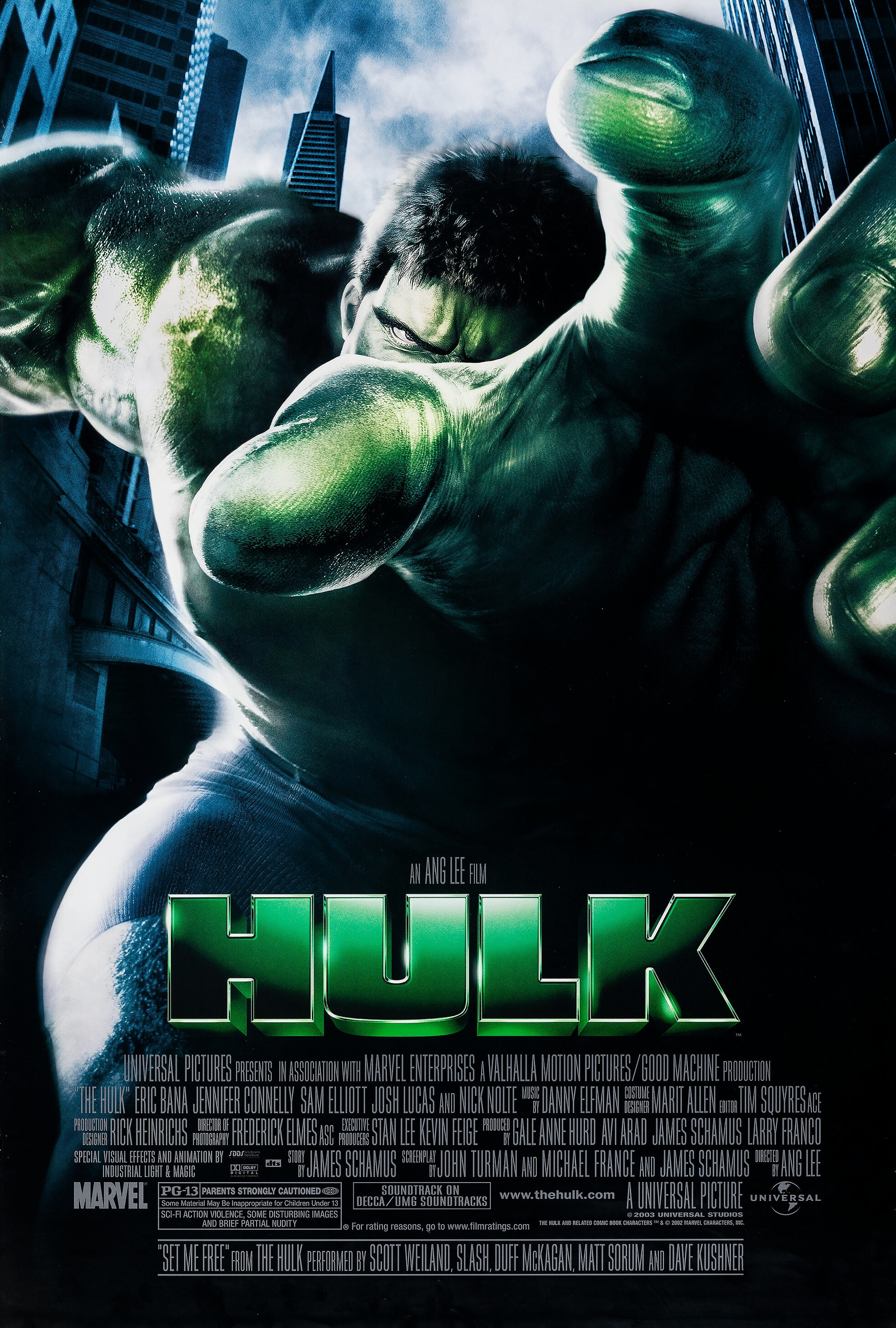 Mega Sized Movie Poster Image for Hulk (#1 of 2)