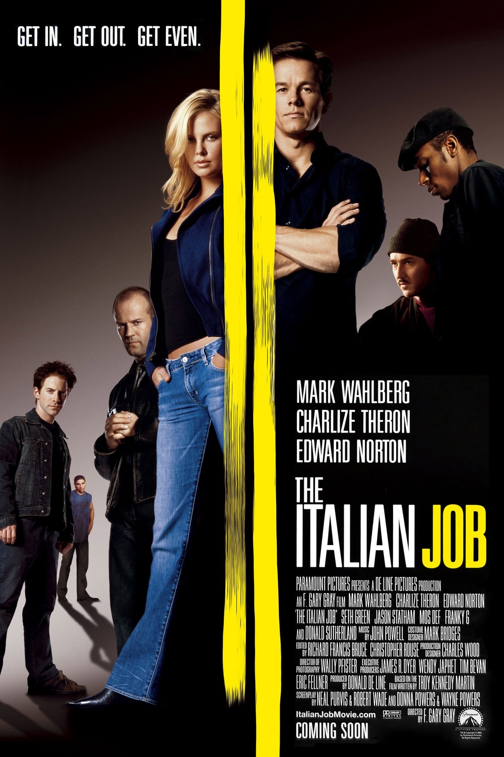 Extra Large Movie Poster Image for The Italian Job (#1 of 5)