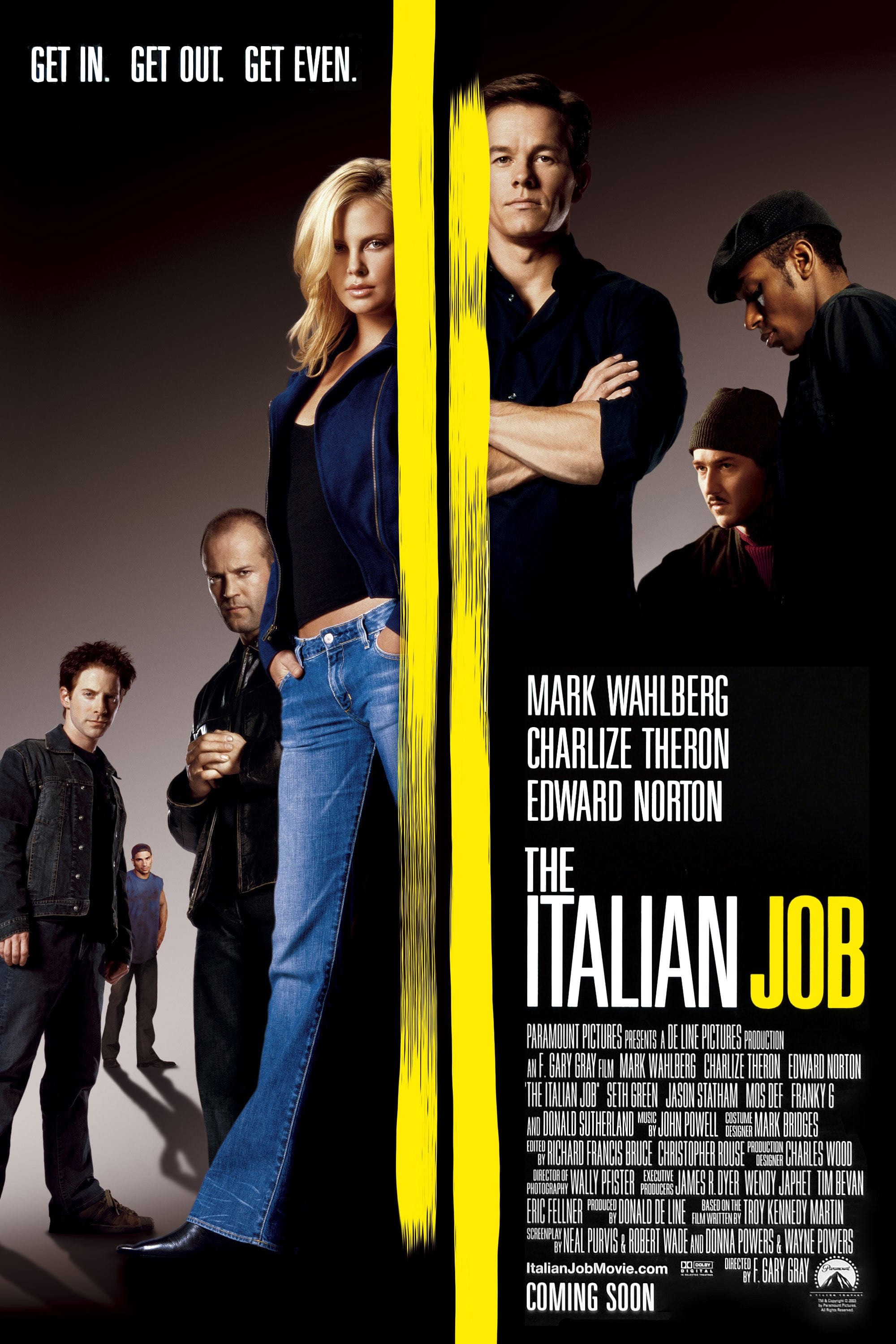 Mega Sized Movie Poster Image for The Italian Job (#1 of 5)