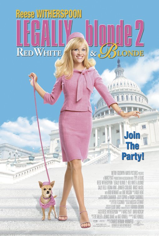 Legally Blonde 2: Red, White & Blonde Movie Poster