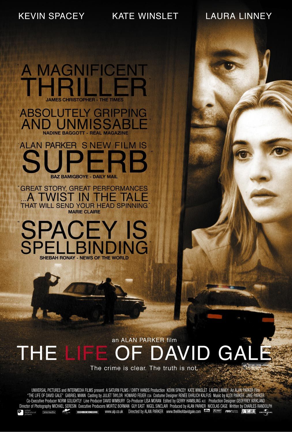 Extra Large Movie Poster Image for The Life of David Gale (#2 of 2)