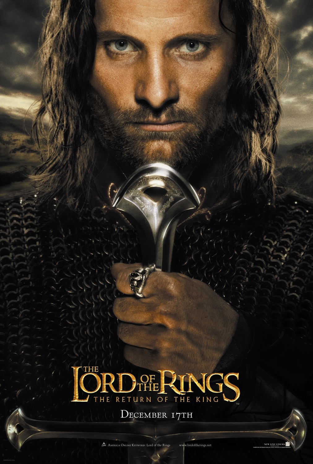 MEXICO LORD OF THE RINGS RETURN OF THE KING NEW LINE CINEMA 9 CARD PROMO SET