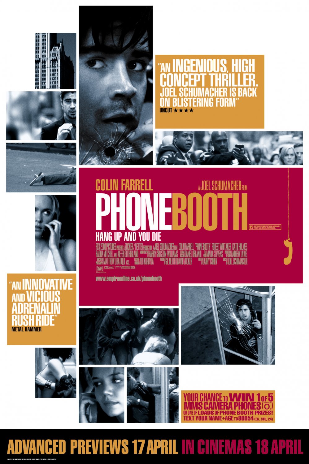 Extra Large Movie Poster Image for Phone Booth (#3 of 3)