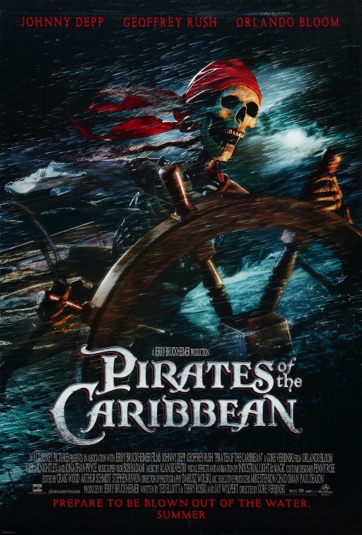 Pirates Of The Caribbean Black Pearl Poster