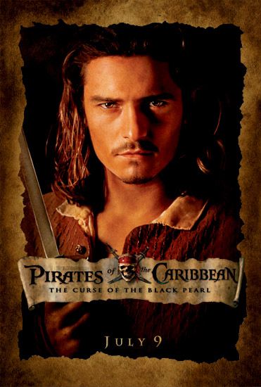 Pirates of the Caribbean: The Curse of the Black Pearl Movie Poster