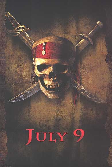 Pirates of the Caribbean: The Curse of the Black Pearl Movie Poster