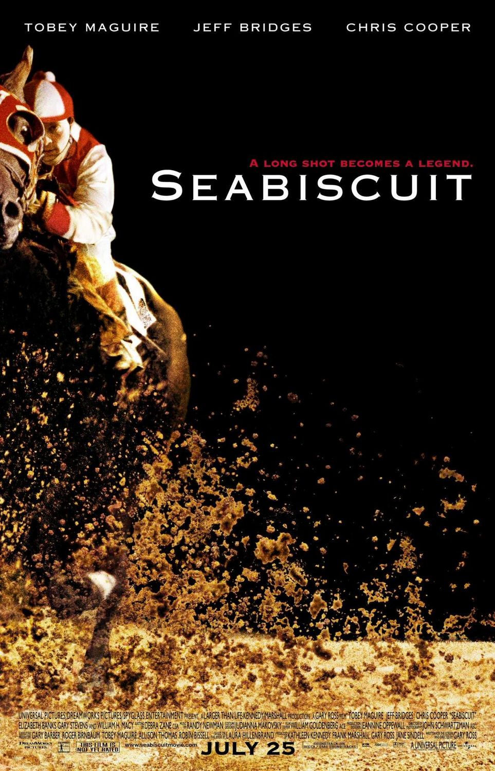 Extra Large Movie Poster Image for Seabiscuit (#1 of 5)