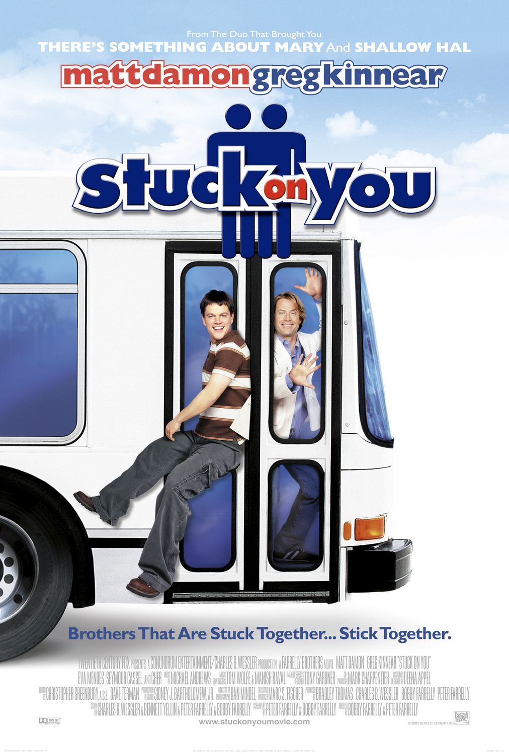Extra Large Movie Poster Image for Stuck on You (#5 of 6)