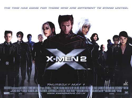 X-Men 2 Movie Poster