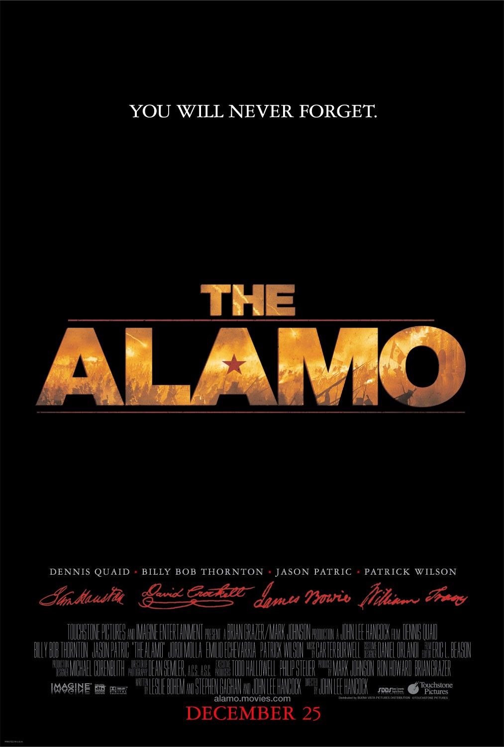 Extra Large Movie Poster Image for The Alamo (#1 of 2)