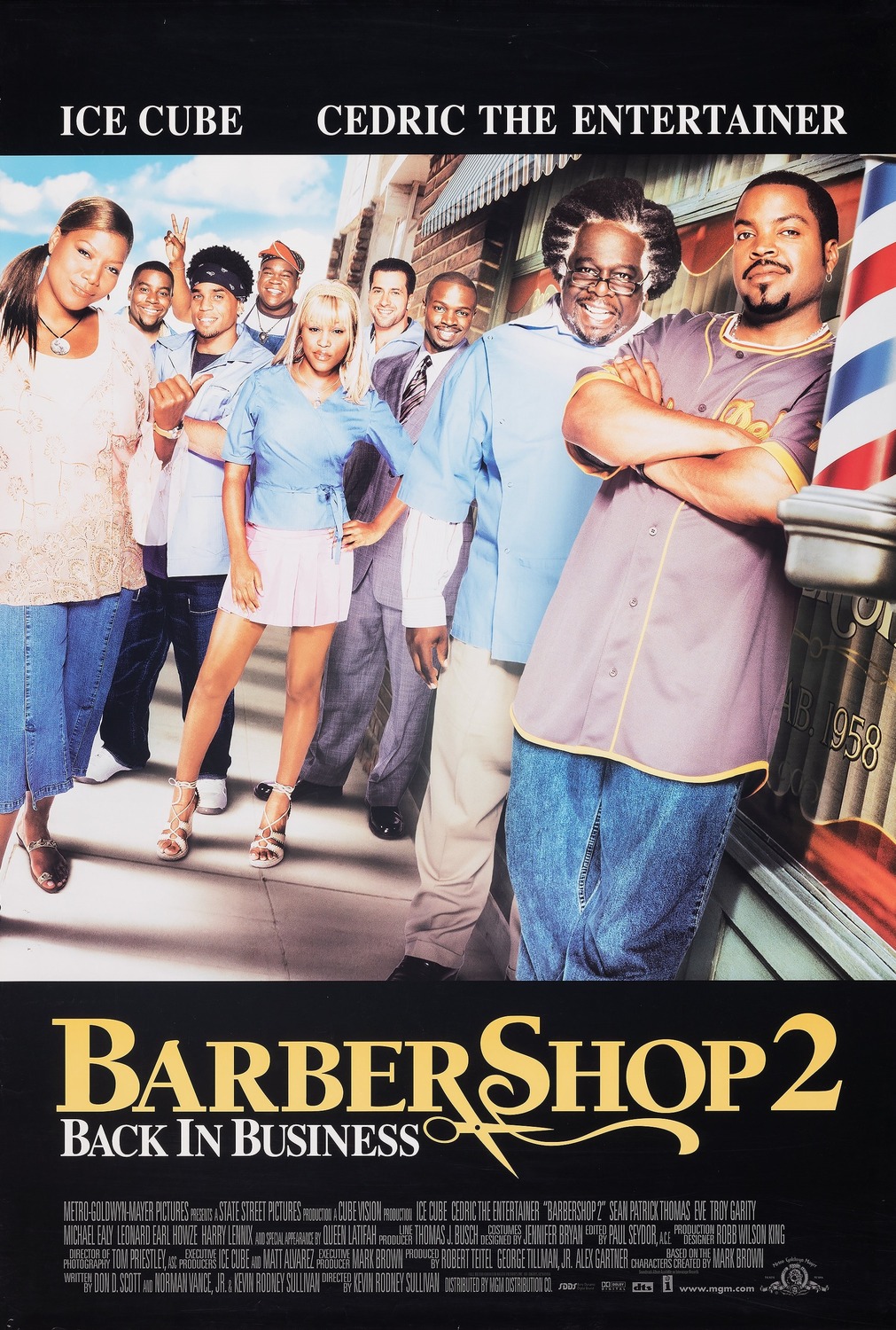 Extra Large Movie Poster Image for Barbershop 2: Back in Business 