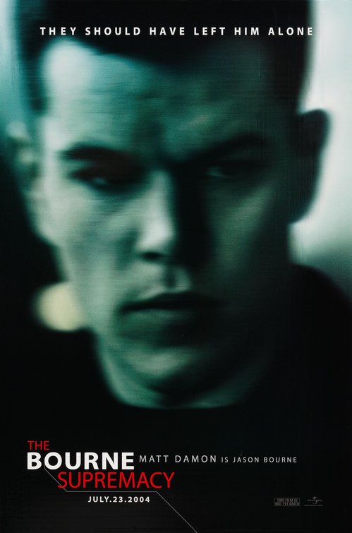 The Bourne Supremacy Movie Poster