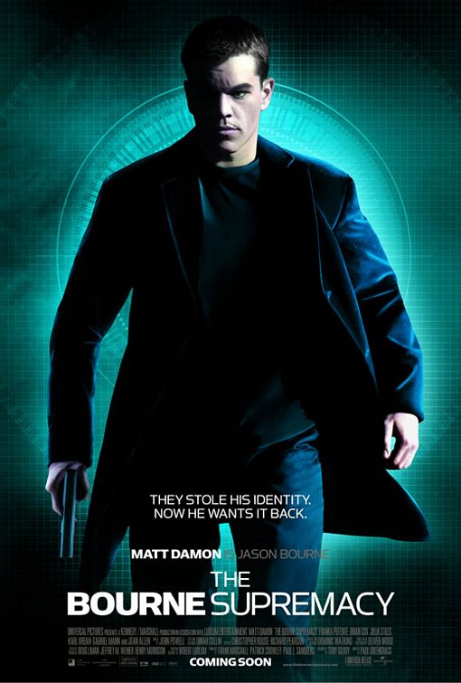 The Bourne Supremacy Movie Poster