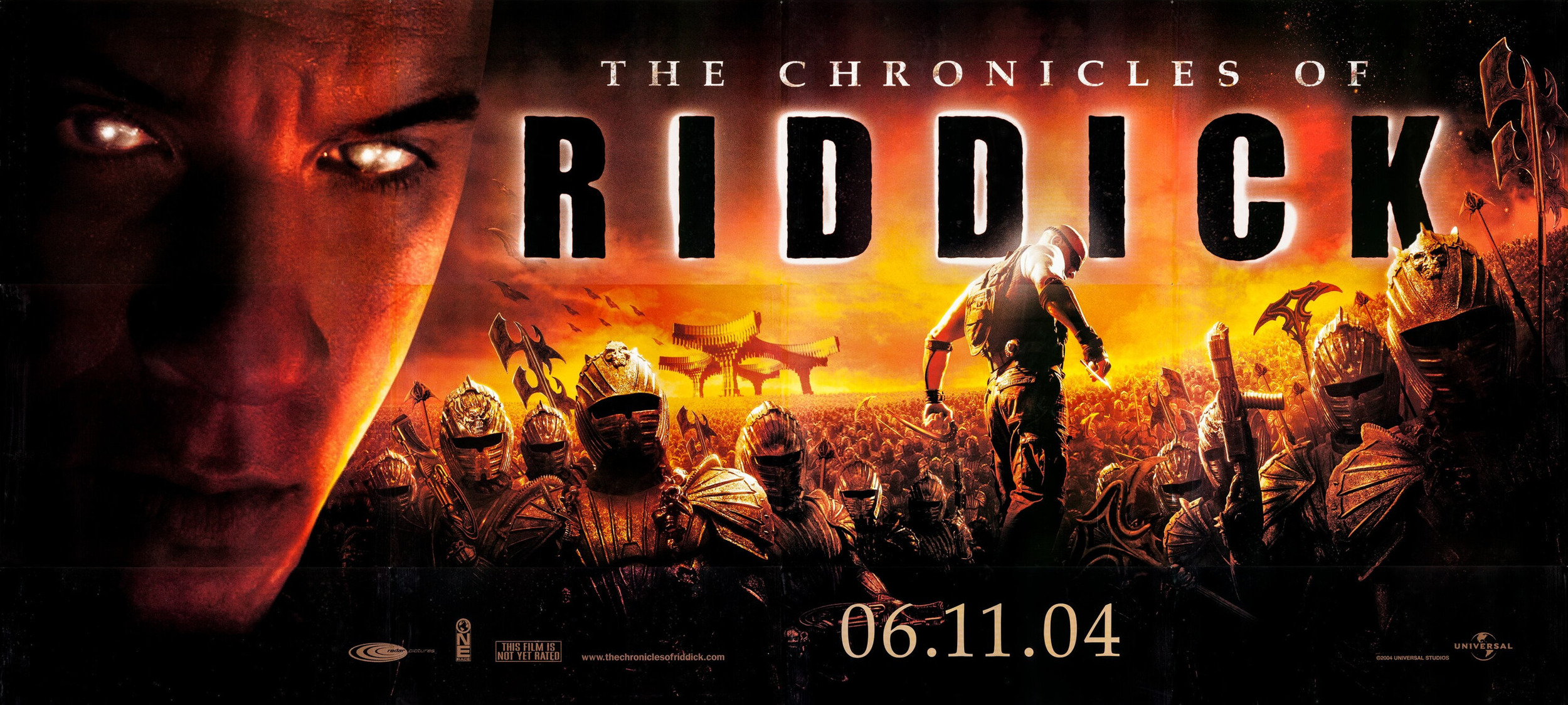 Mega Sized Movie Poster Image for The Chronicles of Riddick (#5 of 5)