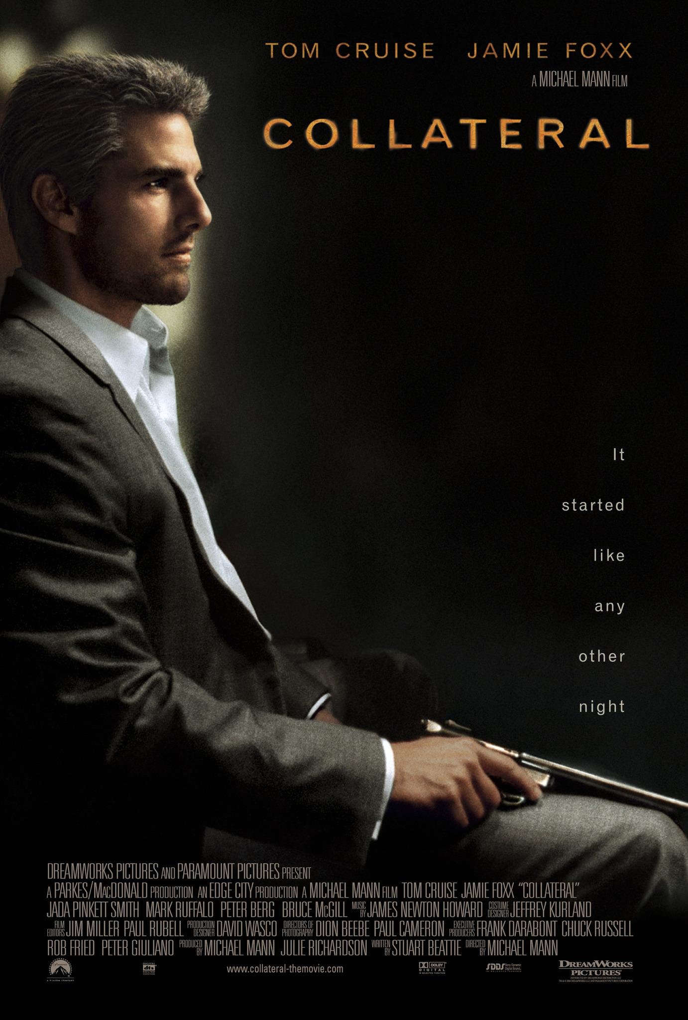 Mega Sized Movie Poster Image for Collateral (#1 of 4)