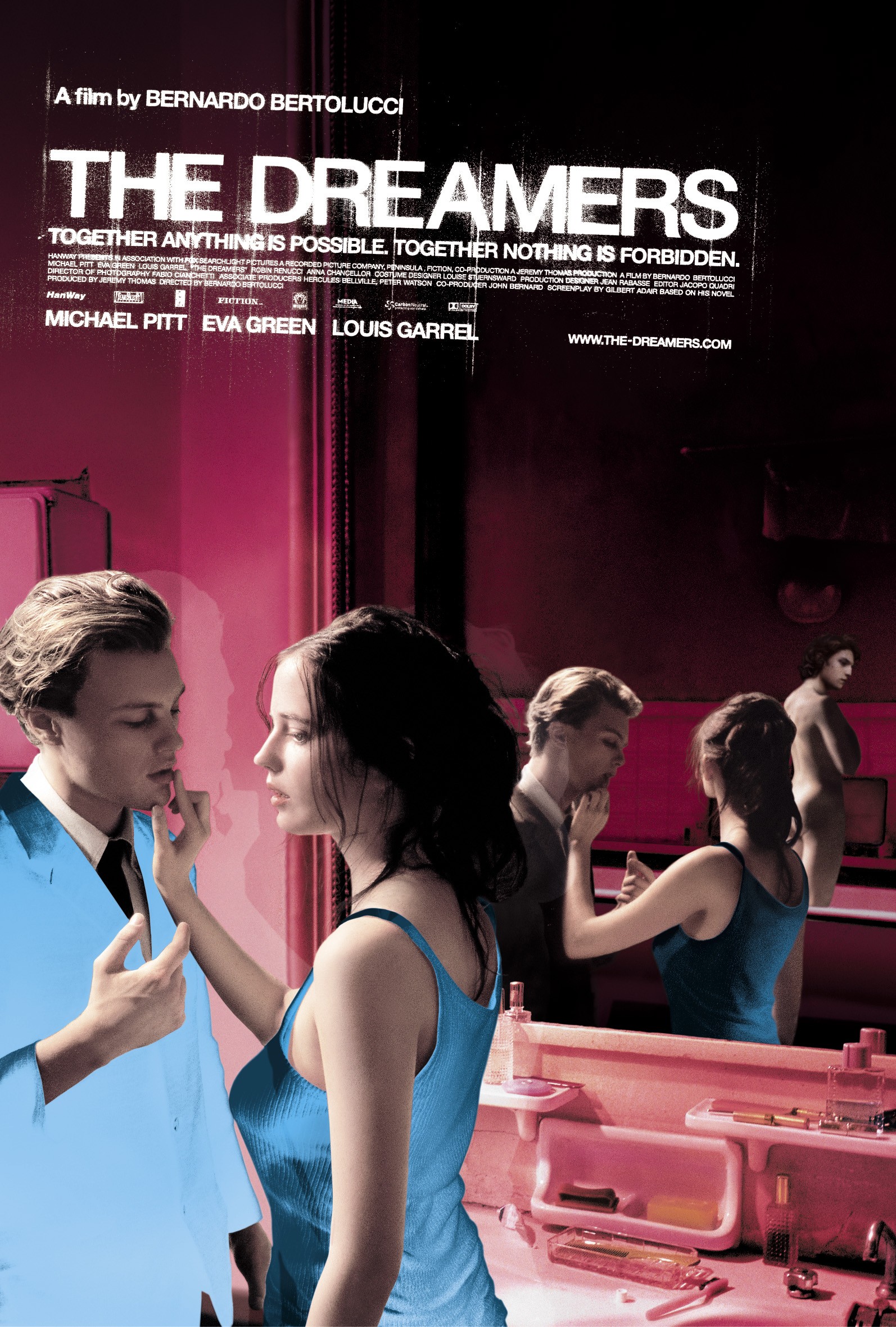 Mega Sized Movie Poster Image for The Dreamers (#3 of 4)