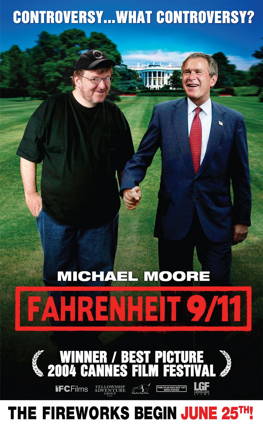 Extra Large Movie Poster Image for Fahrenheit 9/11 (#1 of 2)